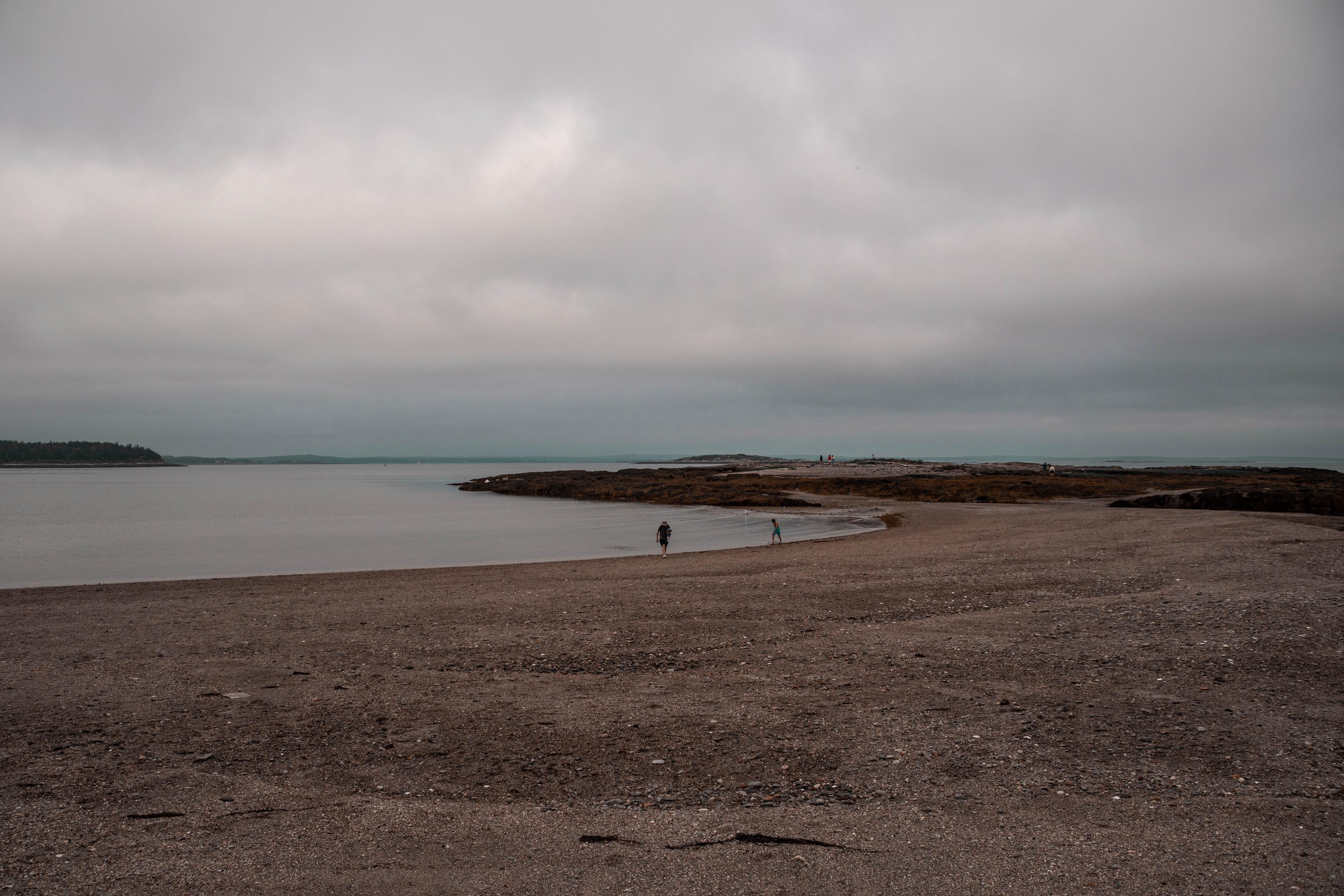 low tide